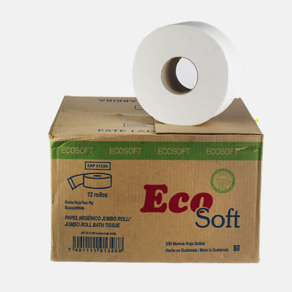 Papel Higiénico Jumbo Roll 500mts